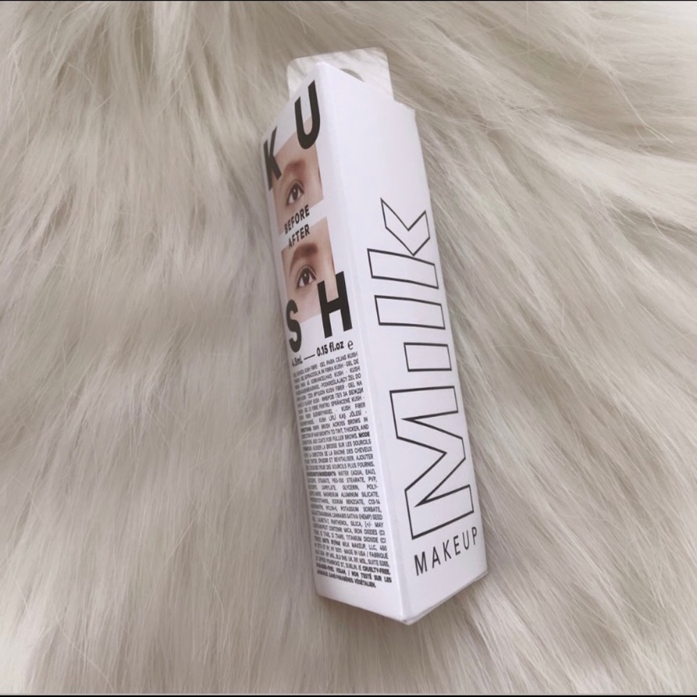 NEW IN BOX!! MILK MAKEUP KUSH Fiber Eyebrow Gel (Color: Dub - auburn)